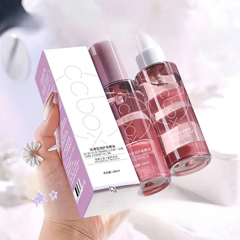 100Ml Hair Oil, for Dry Hair, Long-Lasting Fragrance And Smoothness, a Gift for My Girlfriend, a Present for Mom on a Holiday Dropshipman