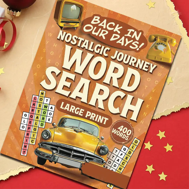 2026 Word Search Book with Large Print. My Store