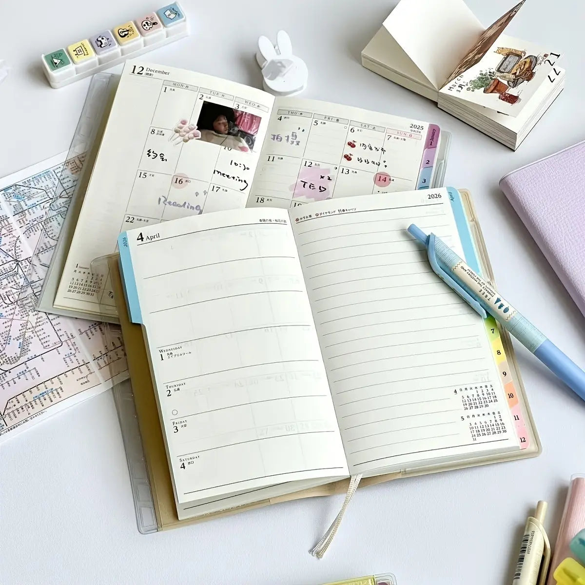 Leather book, 2026 Weekly Monthly Daily Planner, My Store