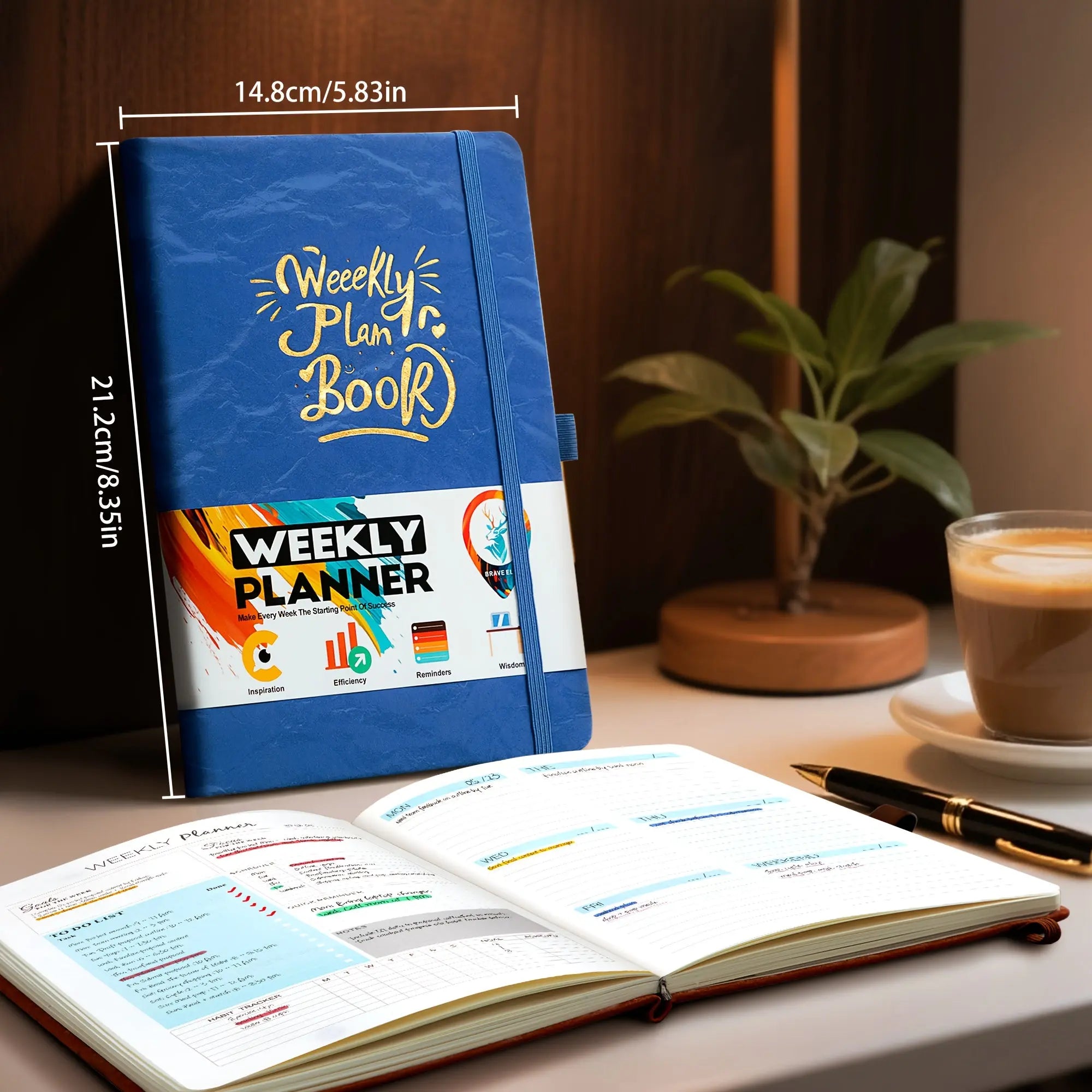 A5 Weekly Planner Goals Habit Tracker My Store