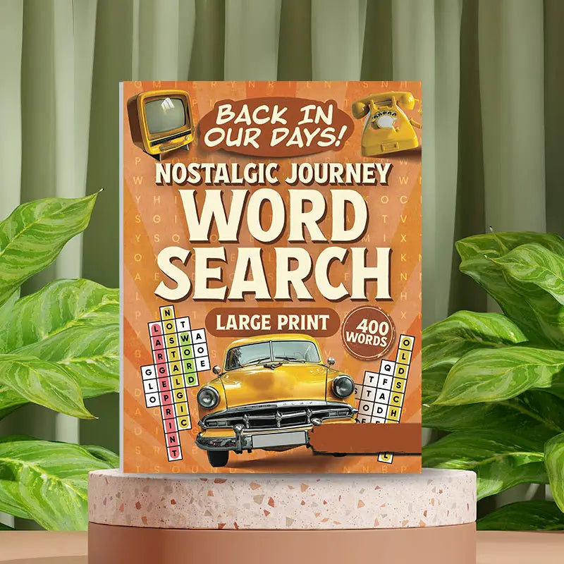 2026 Word Search Book with Large Print. My Store