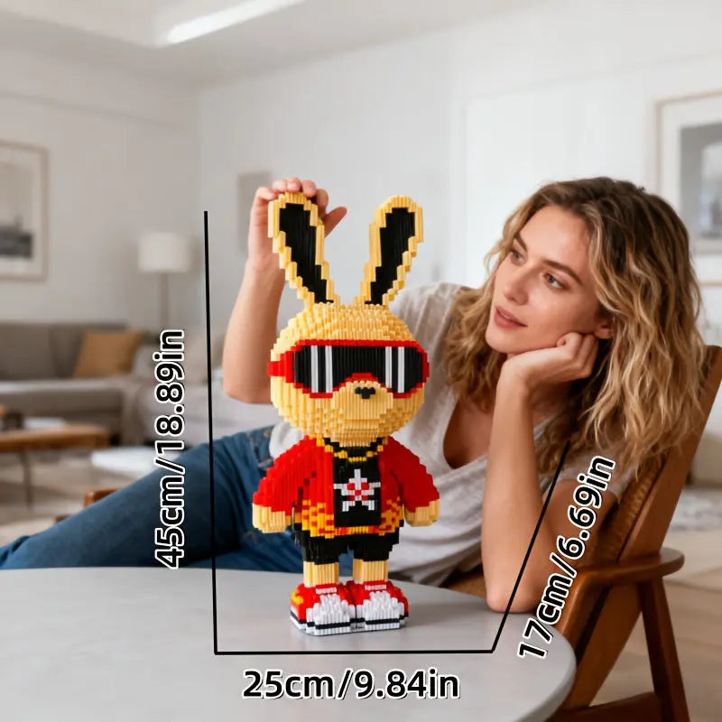 2000pcs Rabbit Building Blocks Craft Set My Store