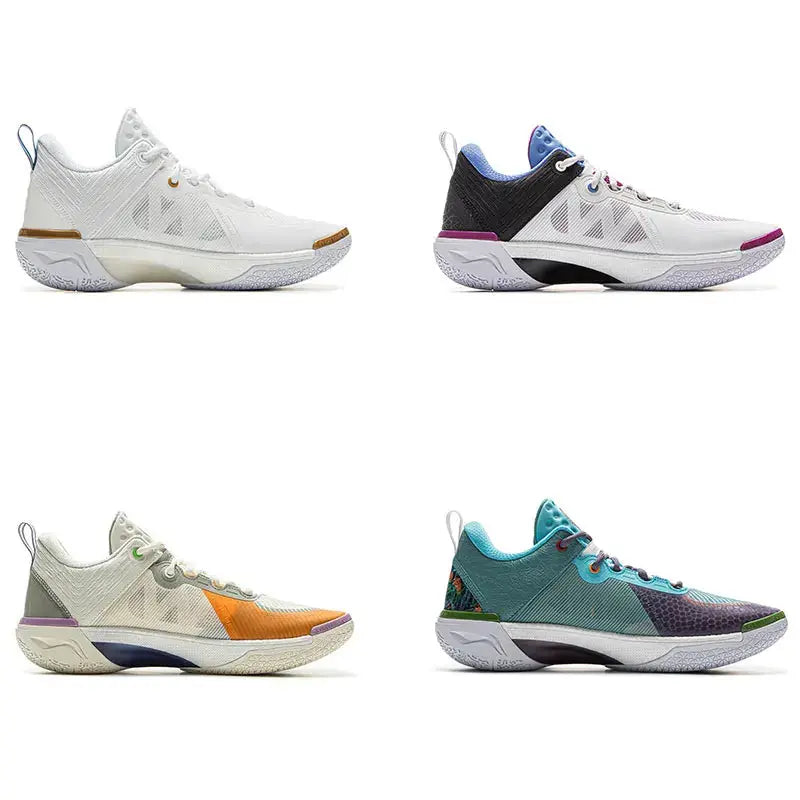 Li-Ning Men's WADE SHADOW 6V2 On Court Basketball Shoes BOOM Cushion Wearable Sport Shoes LiNing Stable Support Sneakers ABPV021 Dropshipman