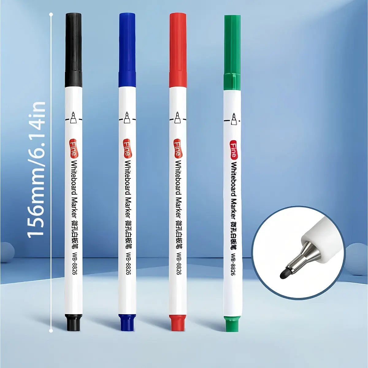 3pcs Extra Fine Dry Erase Markers My Store