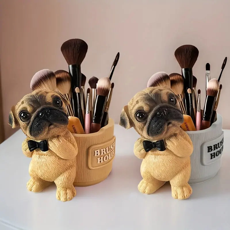 1pc Pug Makeup Brush Holder Organizer My Store
