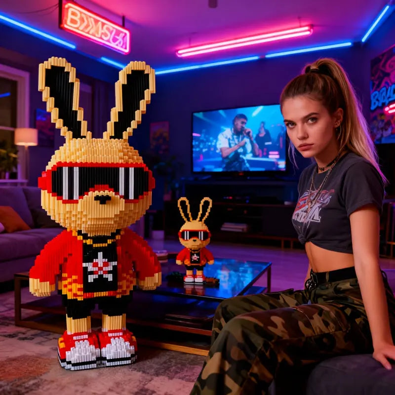 2000pcs Rabbit Building Blocks Craft Set My Store