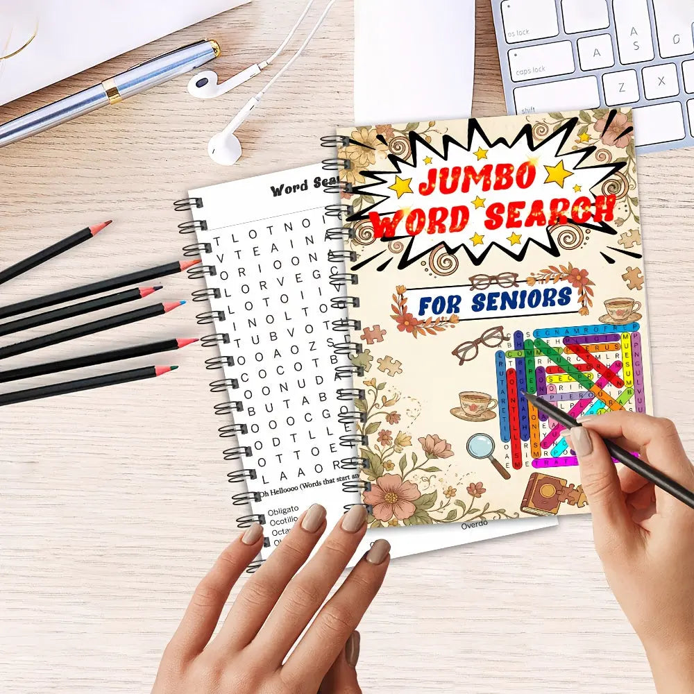 Large Print Word Search Puzzle Book for Adults. My Store