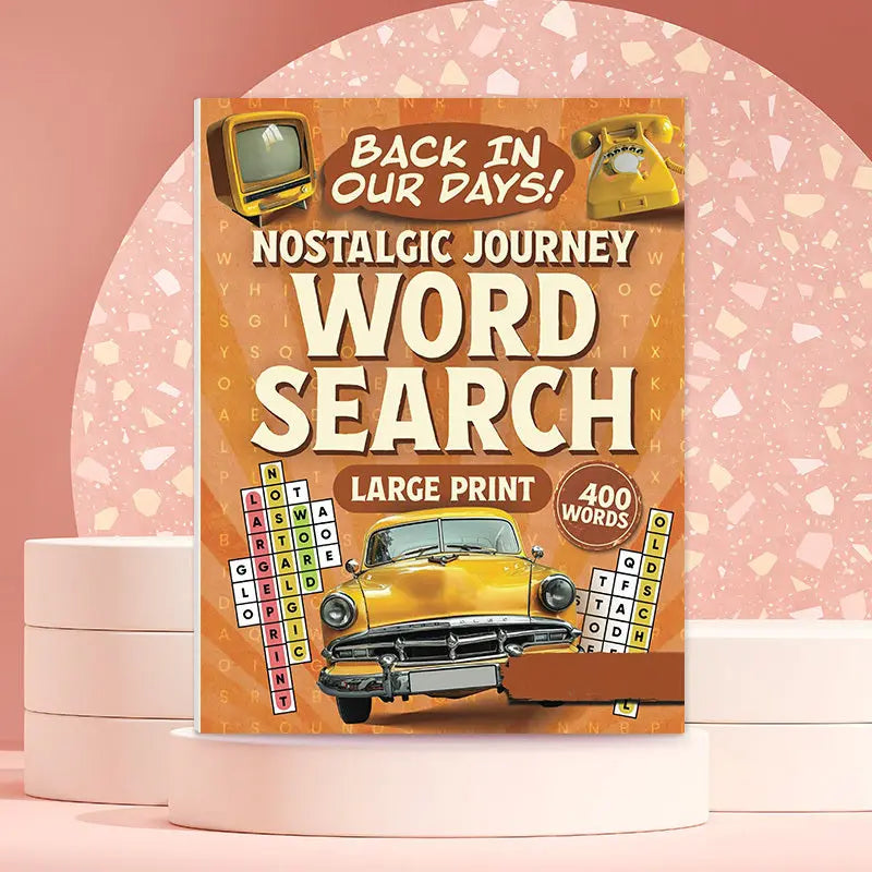 2026 Word Search Book with Large Print. My Store