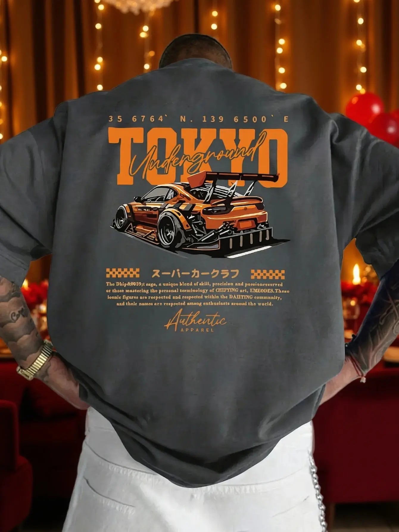 100% Cotton Printed Men's Vintage T-Shirt, Simple Fashion Comfortable Printed Casual T-Shirt XZ002-S Dropshipman