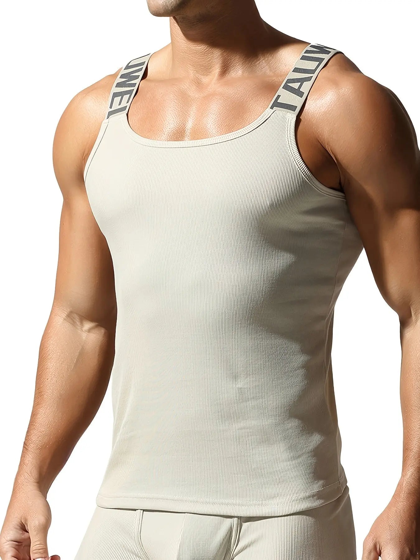 Tauwell Men's Shaping Top – Body Shaper for Flat Stomach and Defined Chest, Prevents Bulges, Slim Fit Design Ideal for Casual, Sports & Fitness Training, Conceals Beer Belly, Enhances Physique and Comfort Dropshipman