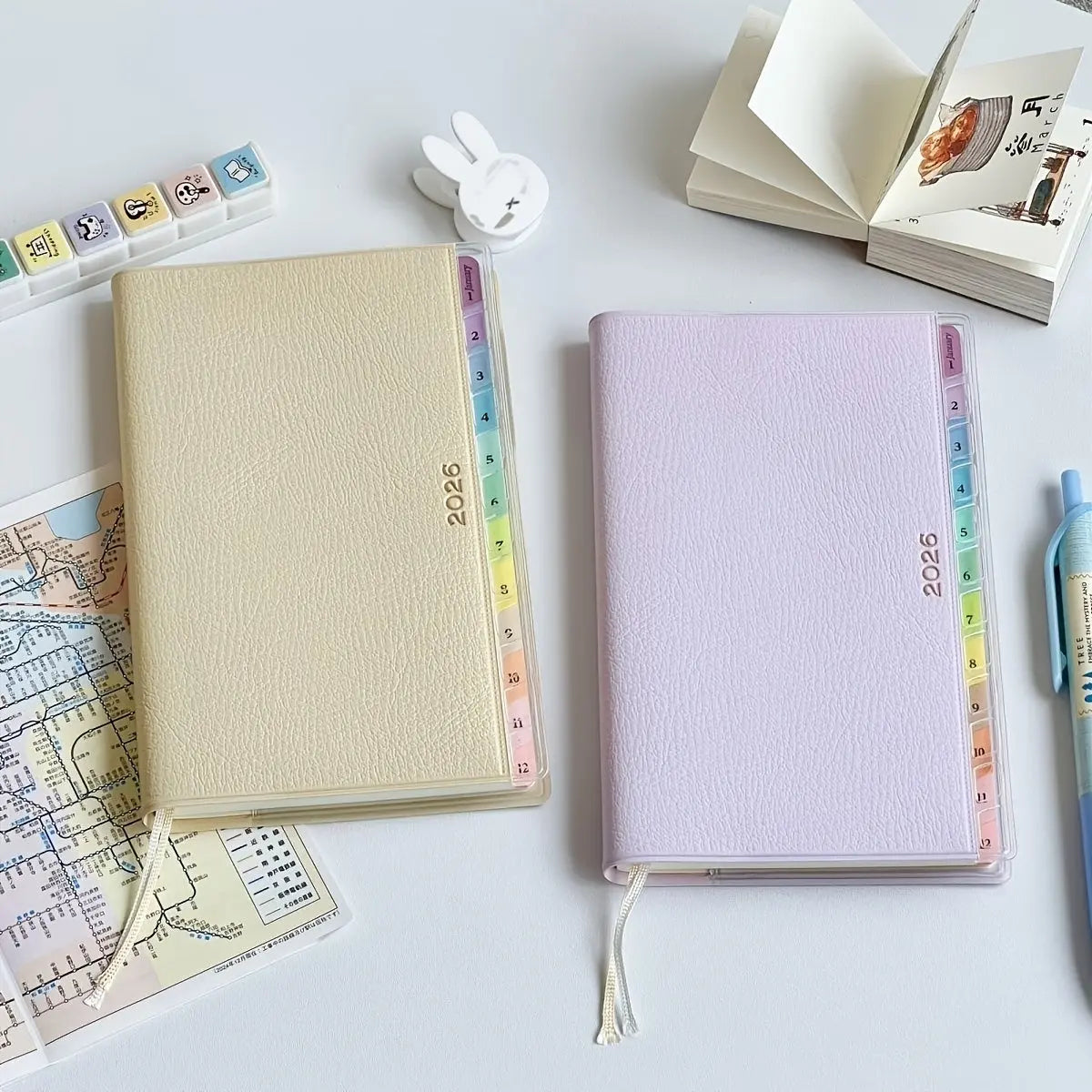 Leather book, 2026 Weekly Monthly Daily Planner, My Store