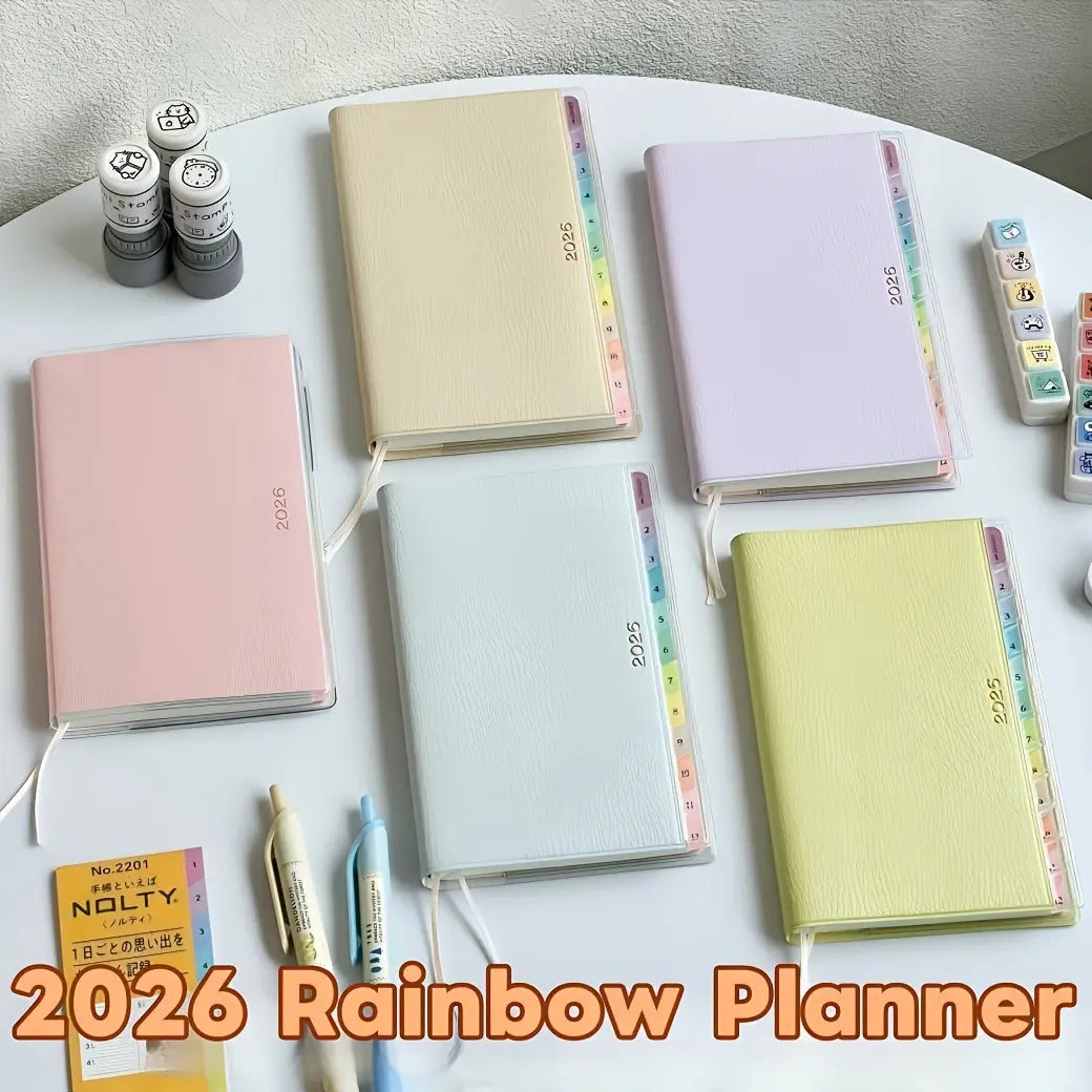 Leather book, 2026 Weekly Monthly Daily Planner, My Store