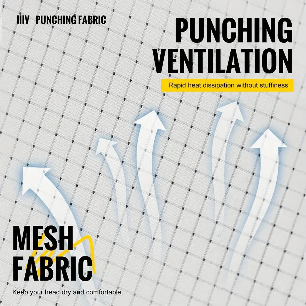 1pc WRELS Unisex Adjustable Baseball Cap - Ultra-Lightweight, Breathable Polyester with Extended Brim, Black, Ideal for Running & Outdoor Sports, Outdoor Sports Cap|Adjustable Headgear|Lightweight Hat, Without Battery Dropshipman