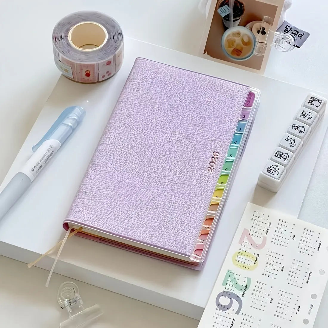 Leather book, 2026 Weekly Monthly Daily Planner, My Store