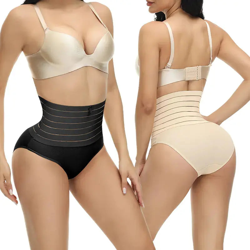 High Waist Postpartum Body Shaper Panties Plus Size Twelvia