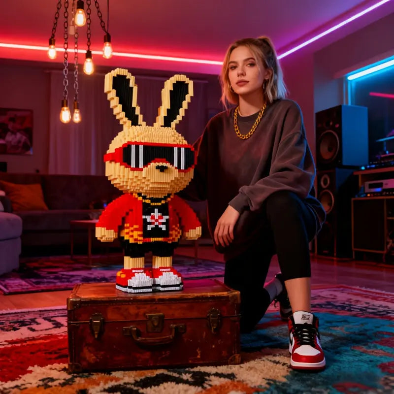 2000pcs Rabbit Building Blocks Craft Set My Store