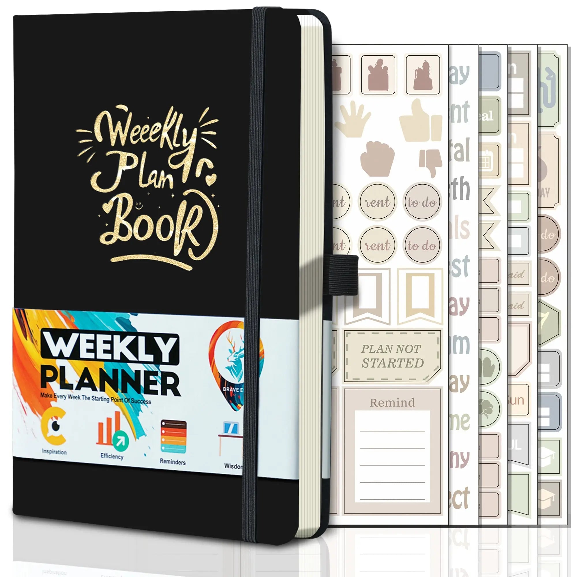 A5 Weekly Planner Goals Habit Tracker My Store