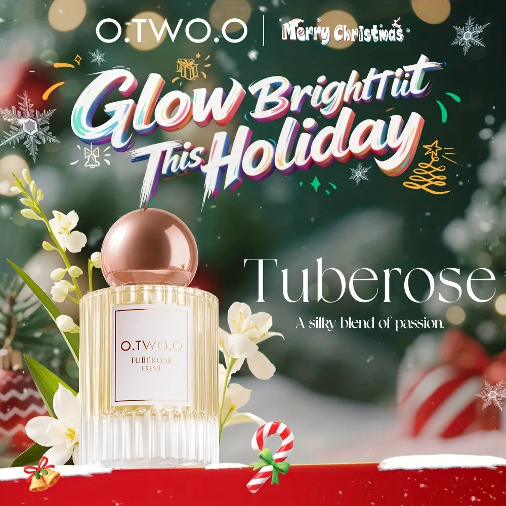 [Tuberose]O.TWO.O Perfume Long Lasting 12H Floral Orange Blossom Jasmine Vanilla Musk Accord Cedar 50ml Dropshipman