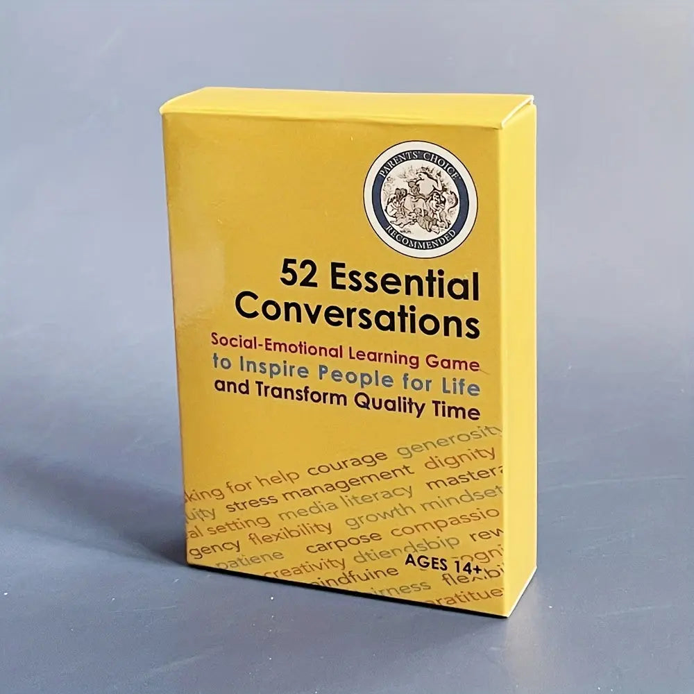52 Essential Conversations Family Card Game My Store