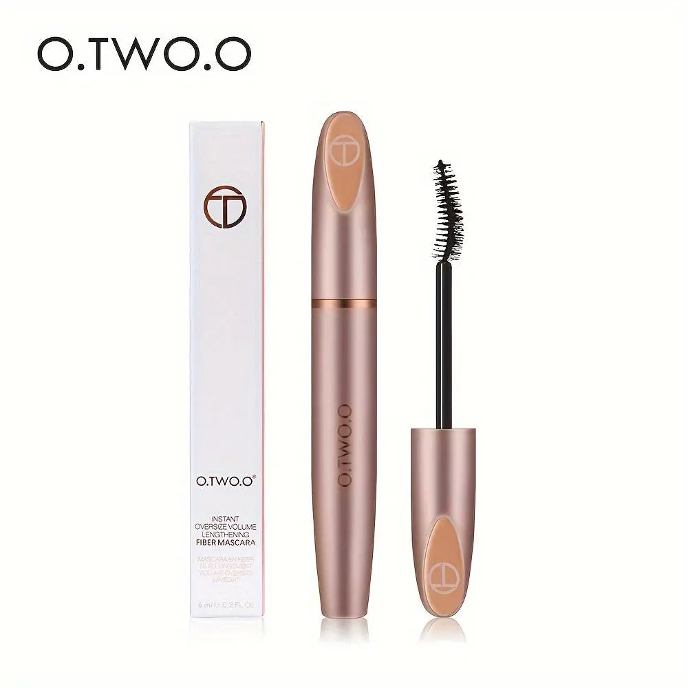 [Christmas gifts] O.TWO.O 4D Fiber Mascara Long-lasting Curl Eye Makeup Classic Black Natural Thick Curl Effect Creates Thick Eyelashes make up for women girly must haves Dropshipman