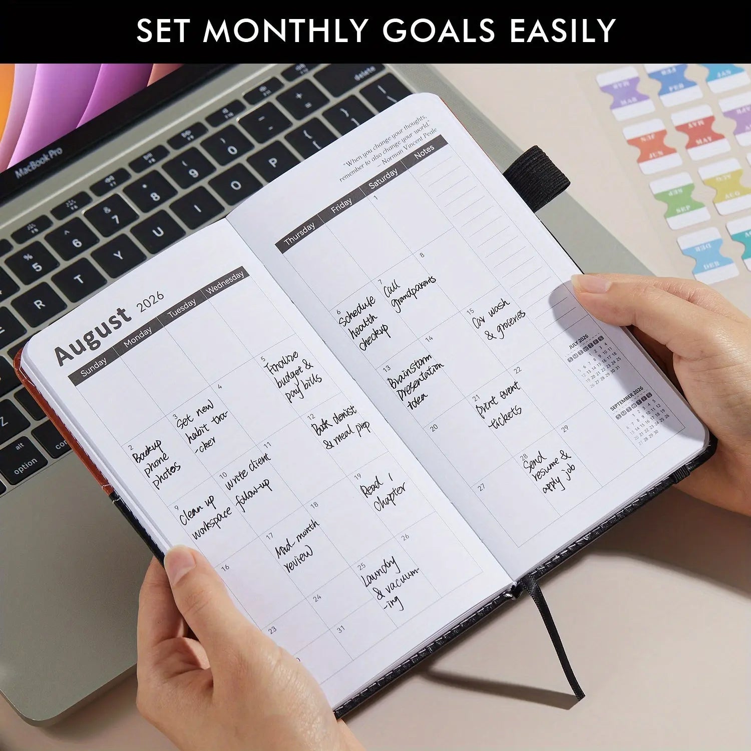 2026 A6 Pocket Planner Weekly Monthly. My Store