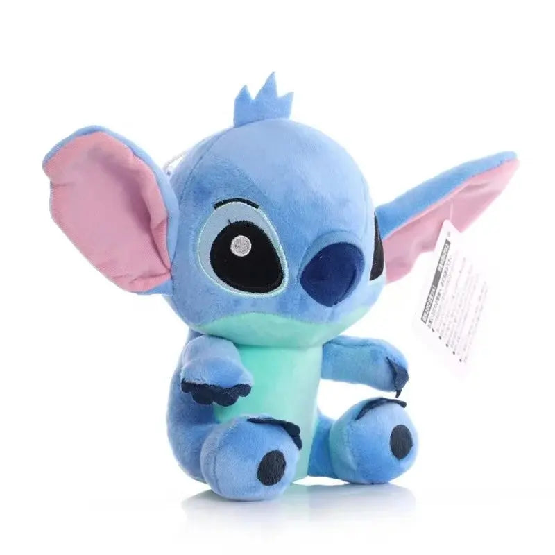 18cm Original Plush Stitch Baby Movie Cartoon Model Doll Children Action Figures Stuffed Toys Pendant Gifts Dropshipman