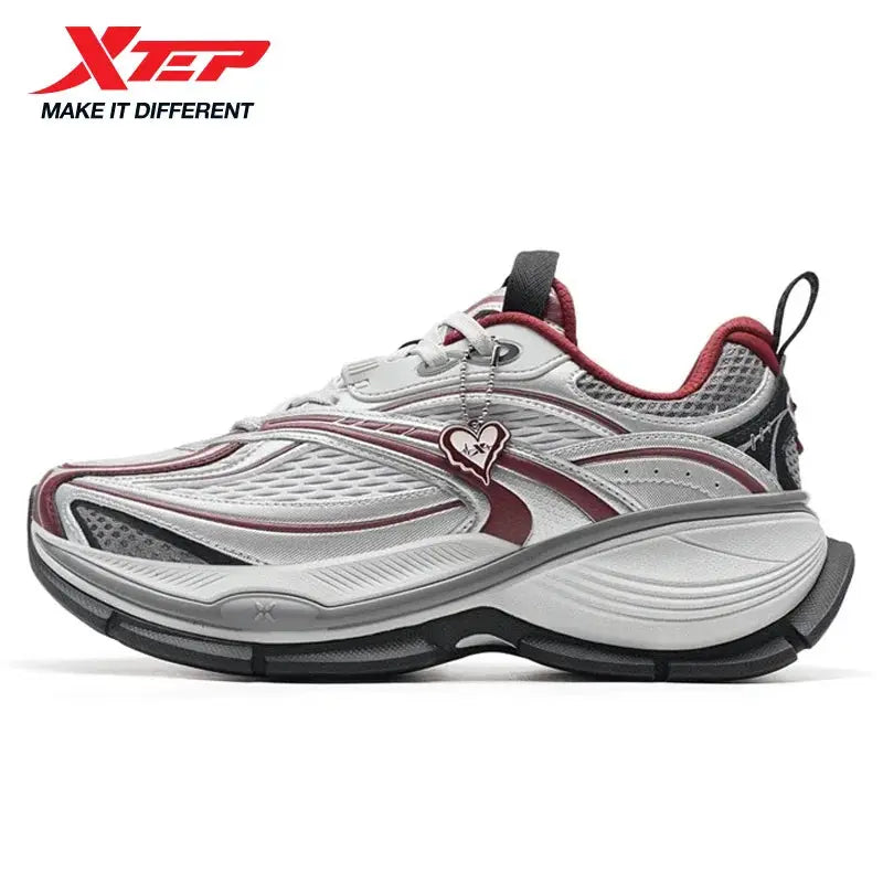 Xtep Basque 2.0 Street Shoes For Men 2025 Winter Comfortable Height-increasing Mesh Breathable Retro Sneakers 875219320012 Dropshipman