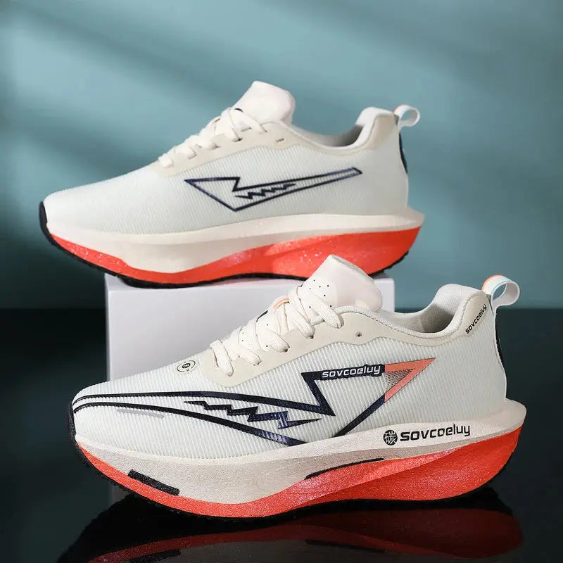 Running Shoes Carbon Board Speciality Marathon Men Sports Breathable Lightweight Women's Comfortable Athletic Nonskid Sneakers Dropshipman