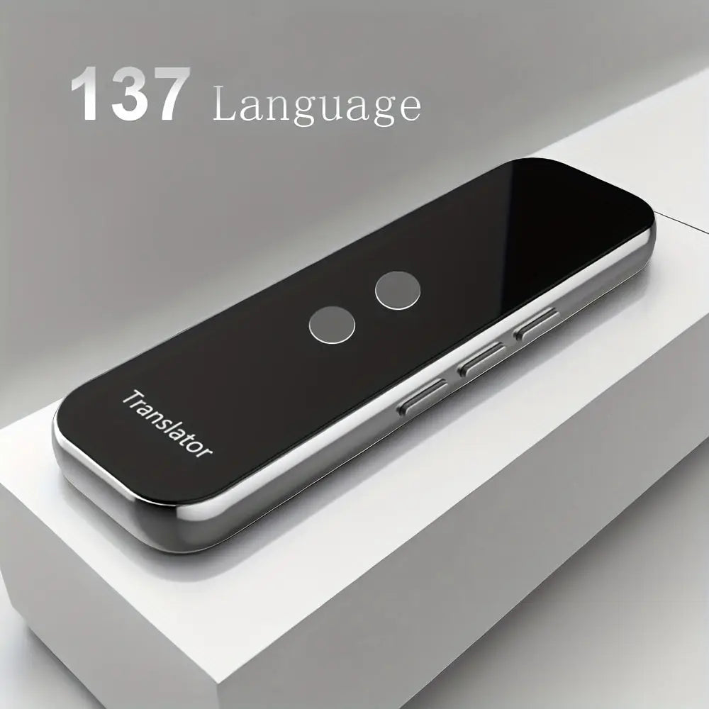 1pc Intelligent Language Translator, Portable BT Translator for Travelling Learning Shopping Business Dropshipman