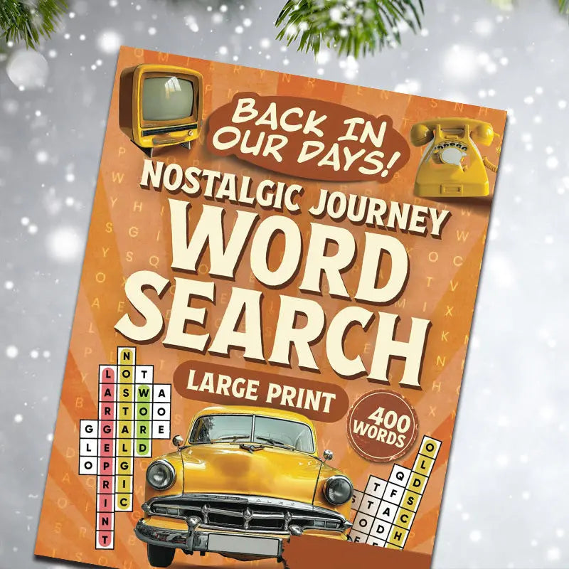 2026 Word Search Book with Large Print. My Store