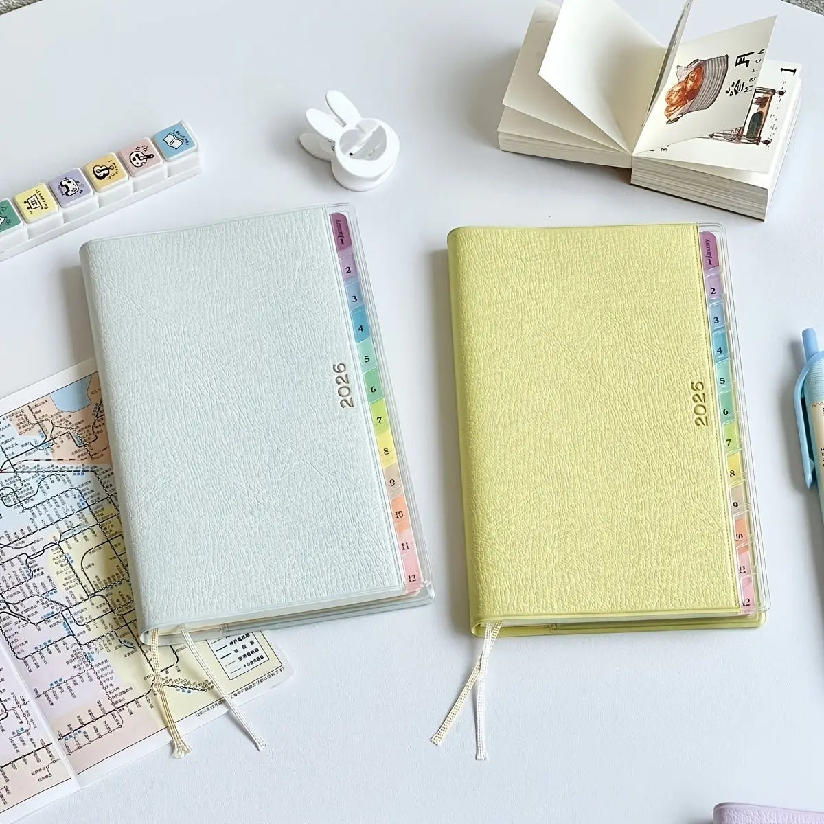 Leather book, 2026 Weekly Monthly Daily Planner, My Store