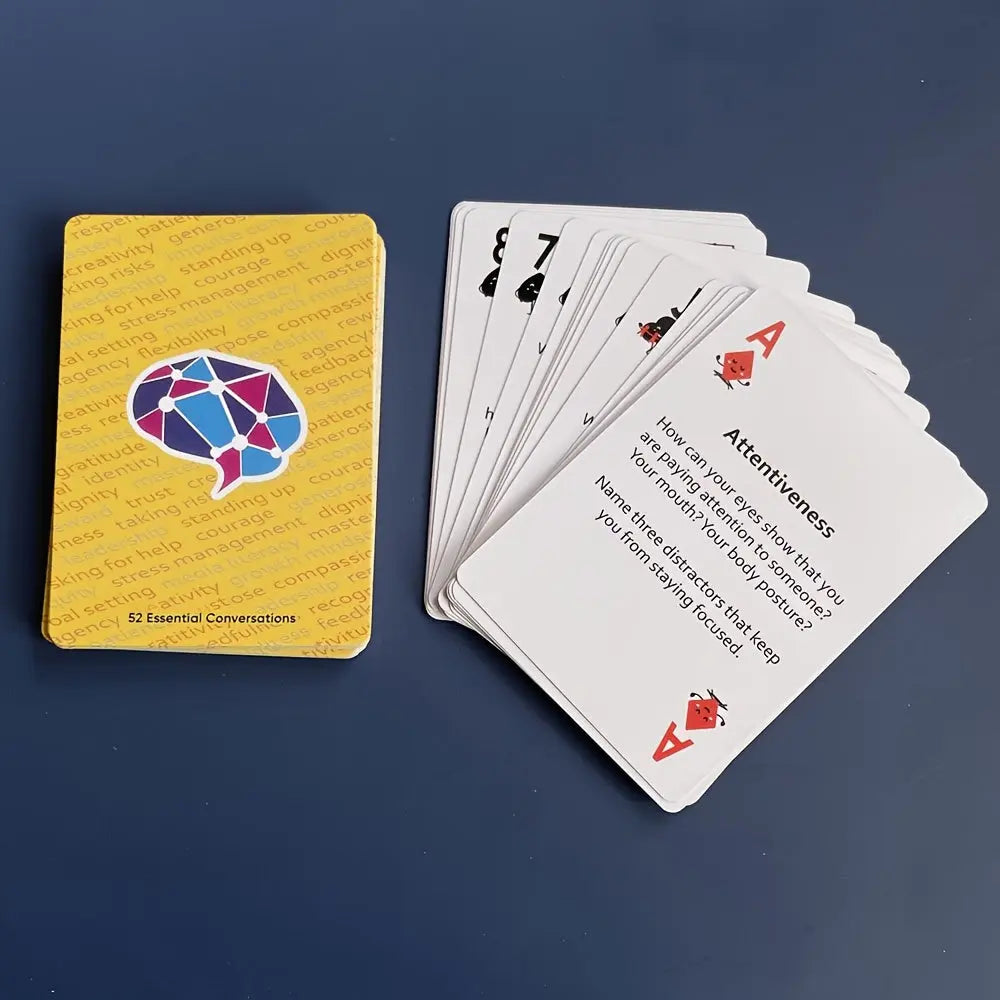 52 Essential Conversations Family Card Game My Store